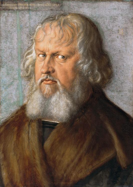 Albrecht Durer Portrait of Hieronymus Holzschuher (mk08) oil painting image